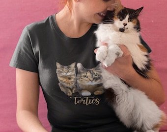 Maglietta con gatto tartarugato: regalo unisex per gli amanti dei gatti tartarugati
