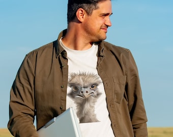 Funny Emu T-Shirt: Australian Bird Lover Gift