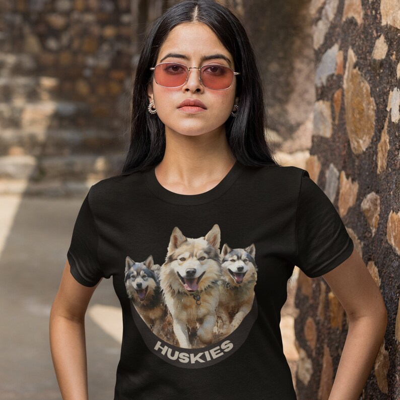 Siberian Husky Shirt for Husky Dog Lovers Husky Lover Gift Etsy