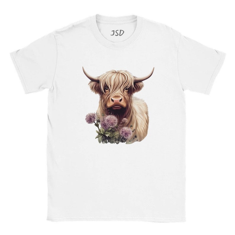 Highland cow shirt Scottish T shirt Scotland tee