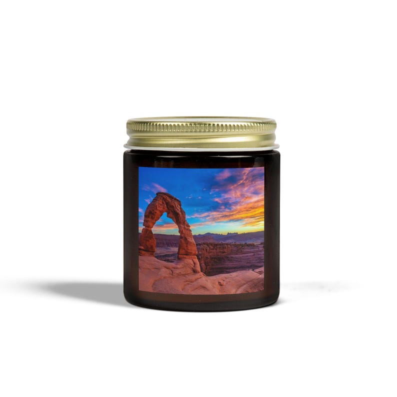 Candle, Rustic National Park Home Decor, Arches National Park Candles