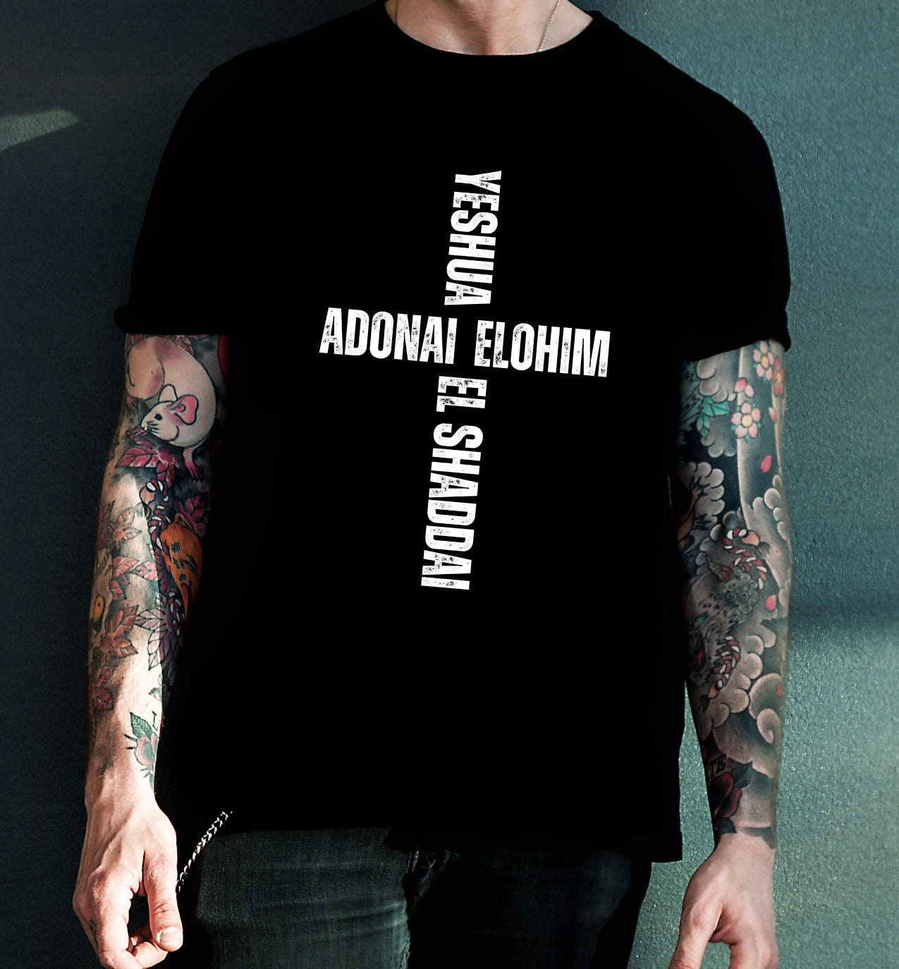 Adonai Elohim  Christian quotes tattoos, Hebrew language, Christian quotes