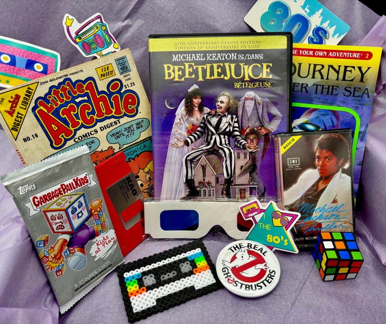 80s Nostalgia Mystery Box – Retro Movie, Cassette, Collectibles ...