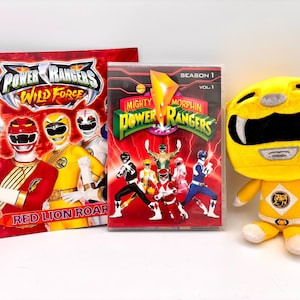 Power Rangers Gift Set – DVD, Plush & Book Bundle (Ultimate Fan Pack!)