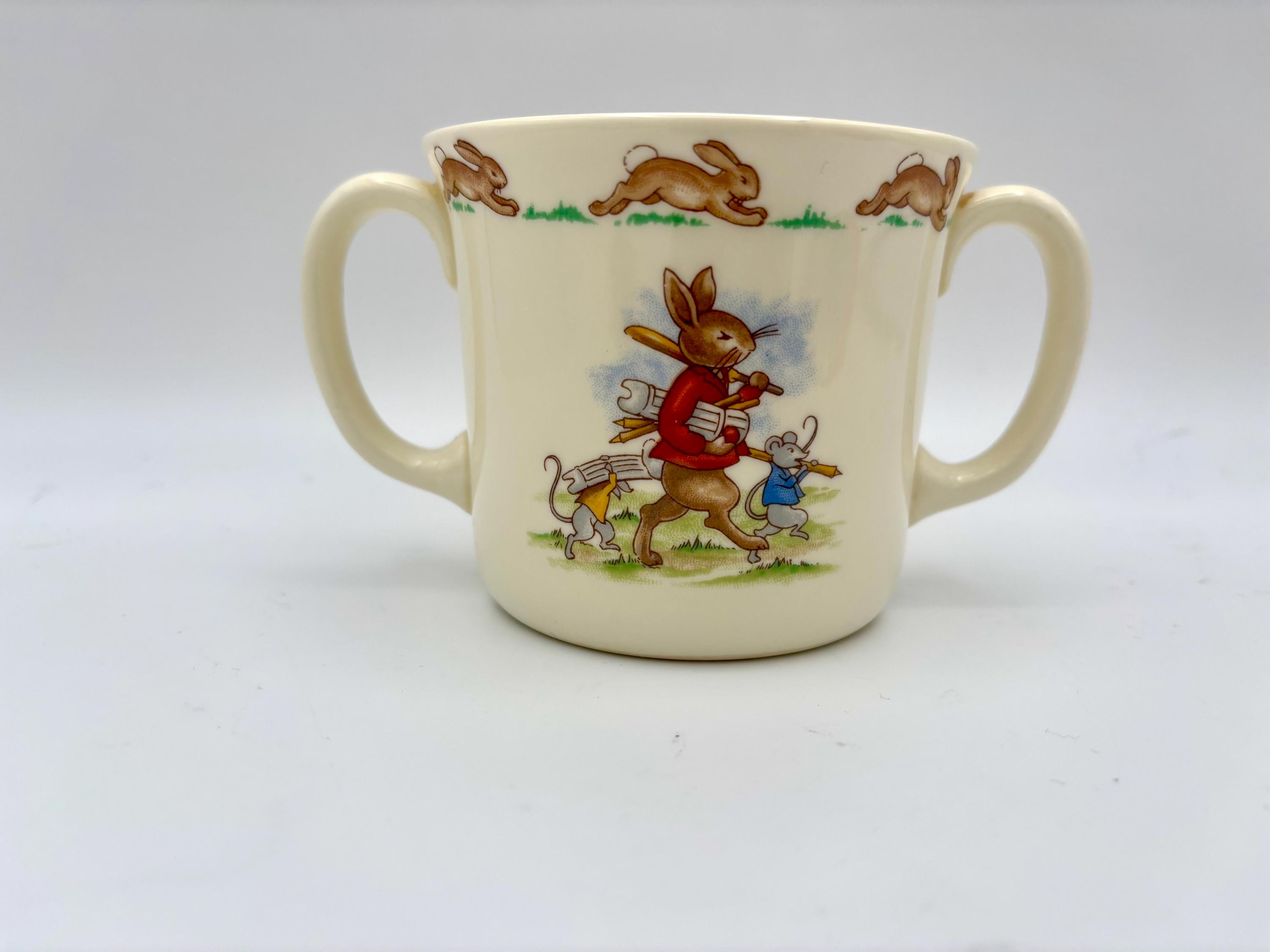 Vintage Peter Rabbit Gift Set, Plush Toy, Royal Doulton Mug, 1993