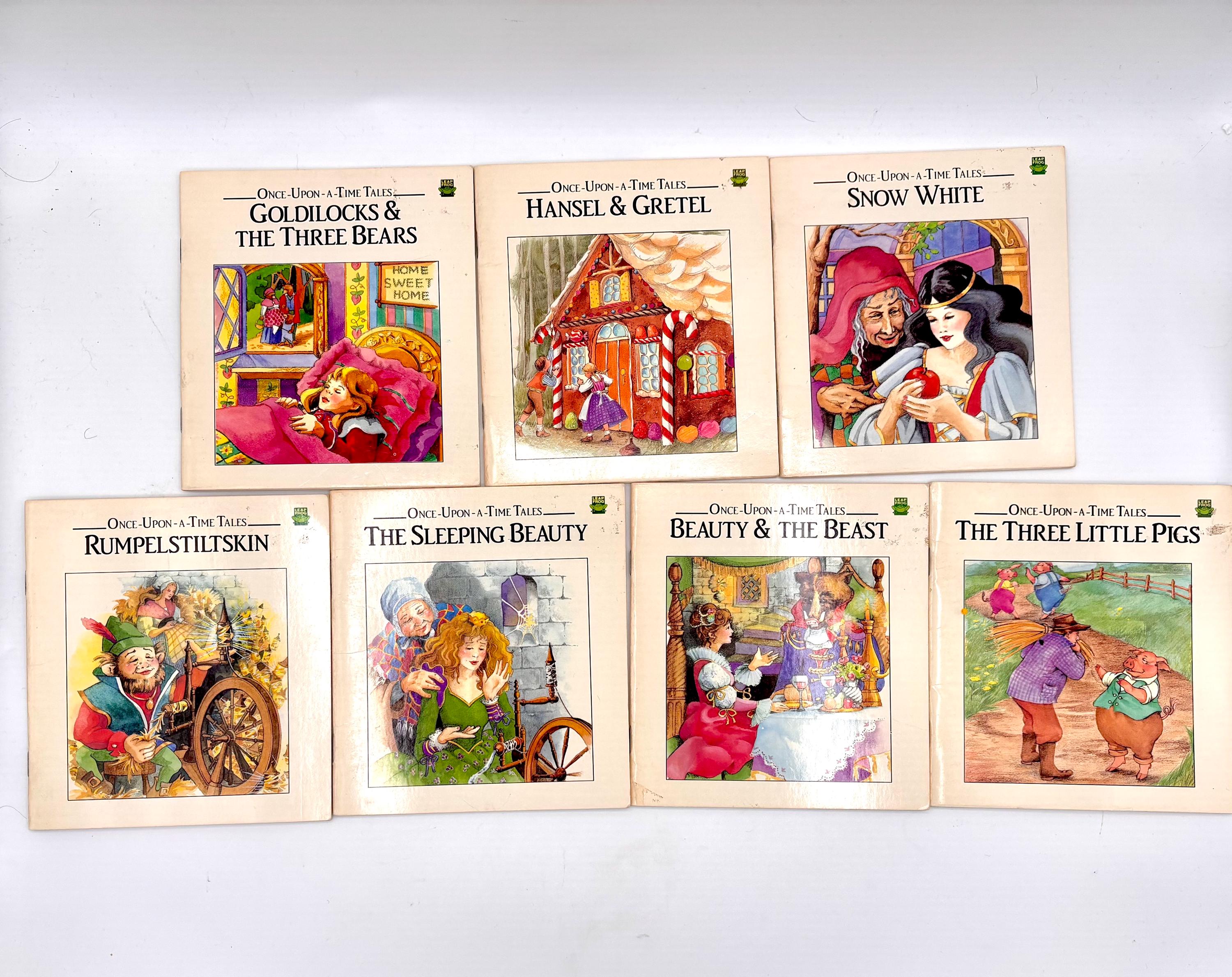 サブライム / stories,tales,lies&exaggerations 1992 Leapfrog “once Upon a Time Tales” Books, Classic Fairy Tales