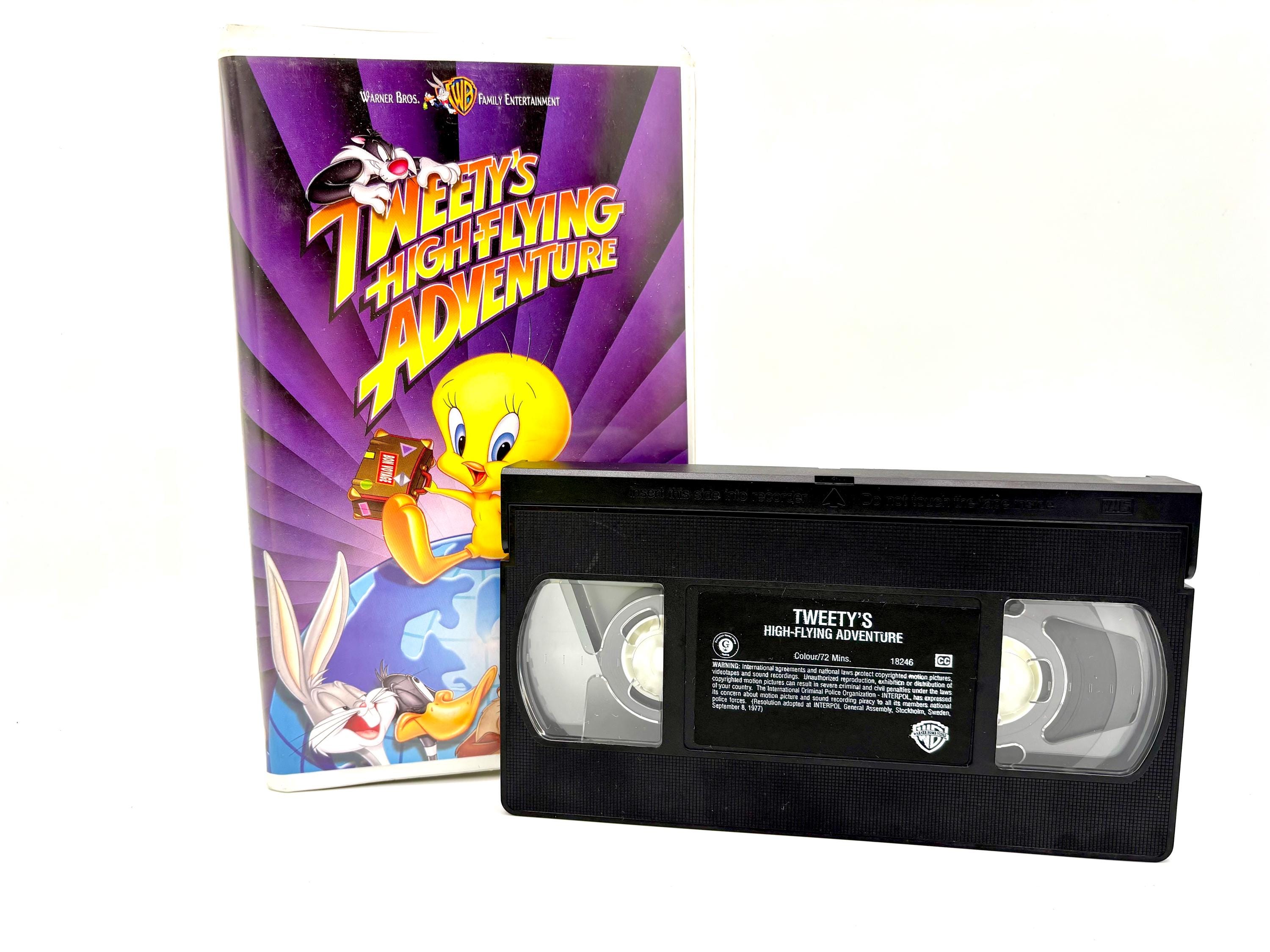 Tweety Bird Collector Set: VHS & Robin Hood Plush - Looney Tunes