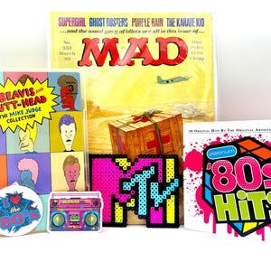 MTV 80s Nostalgia Collection, Beavis & Butt-head DVD, Mad Magazine
