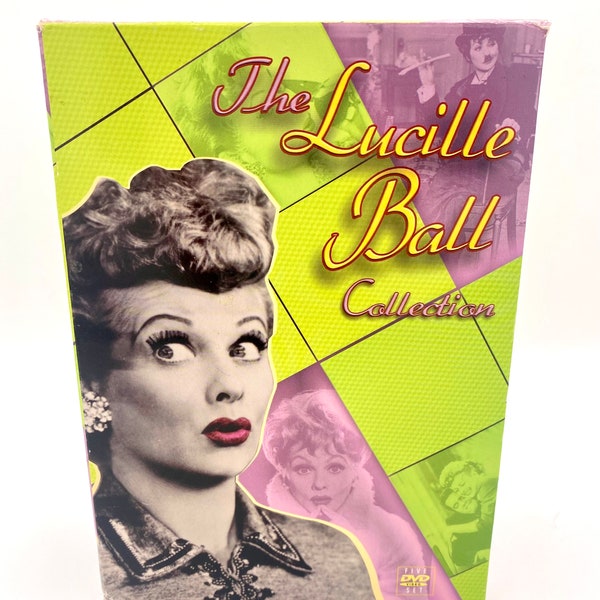 Lucille Ball Collection DVD Box Set - Featuring Guest Stars John Wayne, Jack Benny, Milton Berle, and George Burns, TV comedy