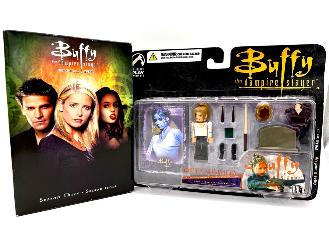 Buffy the Vampire Slayer, Season 3 DVD, Palisades Palz Figure Set