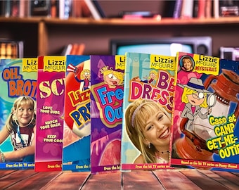 Vintage Lizzie McGuire Books – Disney Channel Series, Hilary Duff