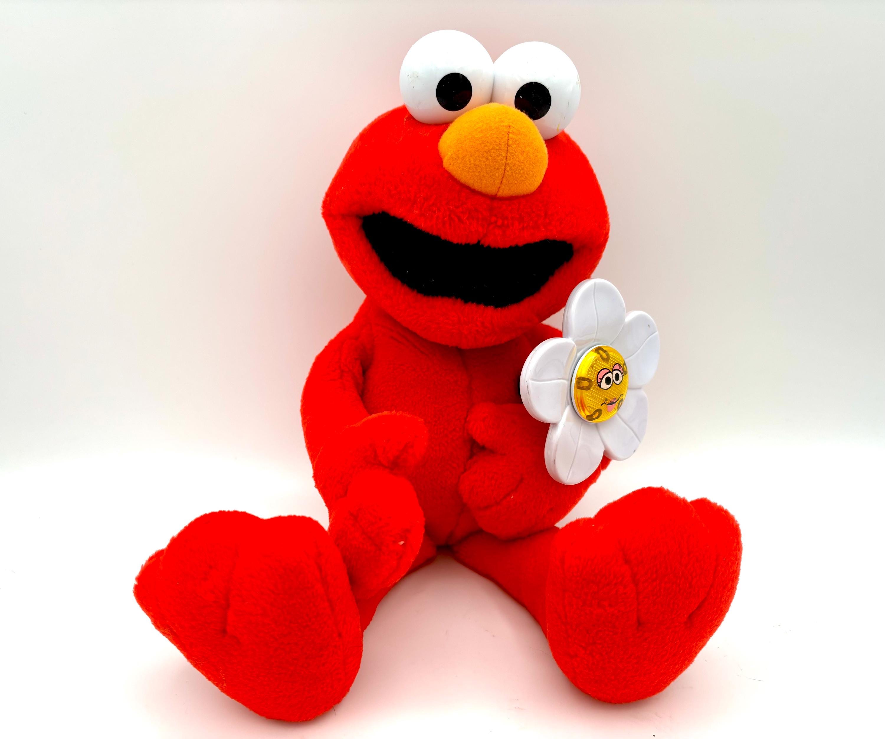 Vintage 2003 Elmo Plush Doll and Little Golden Book Bundle - Etsy