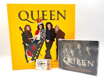 Queen Collector's Gift Set, Unauthorized Biography, Greatest Hits CD