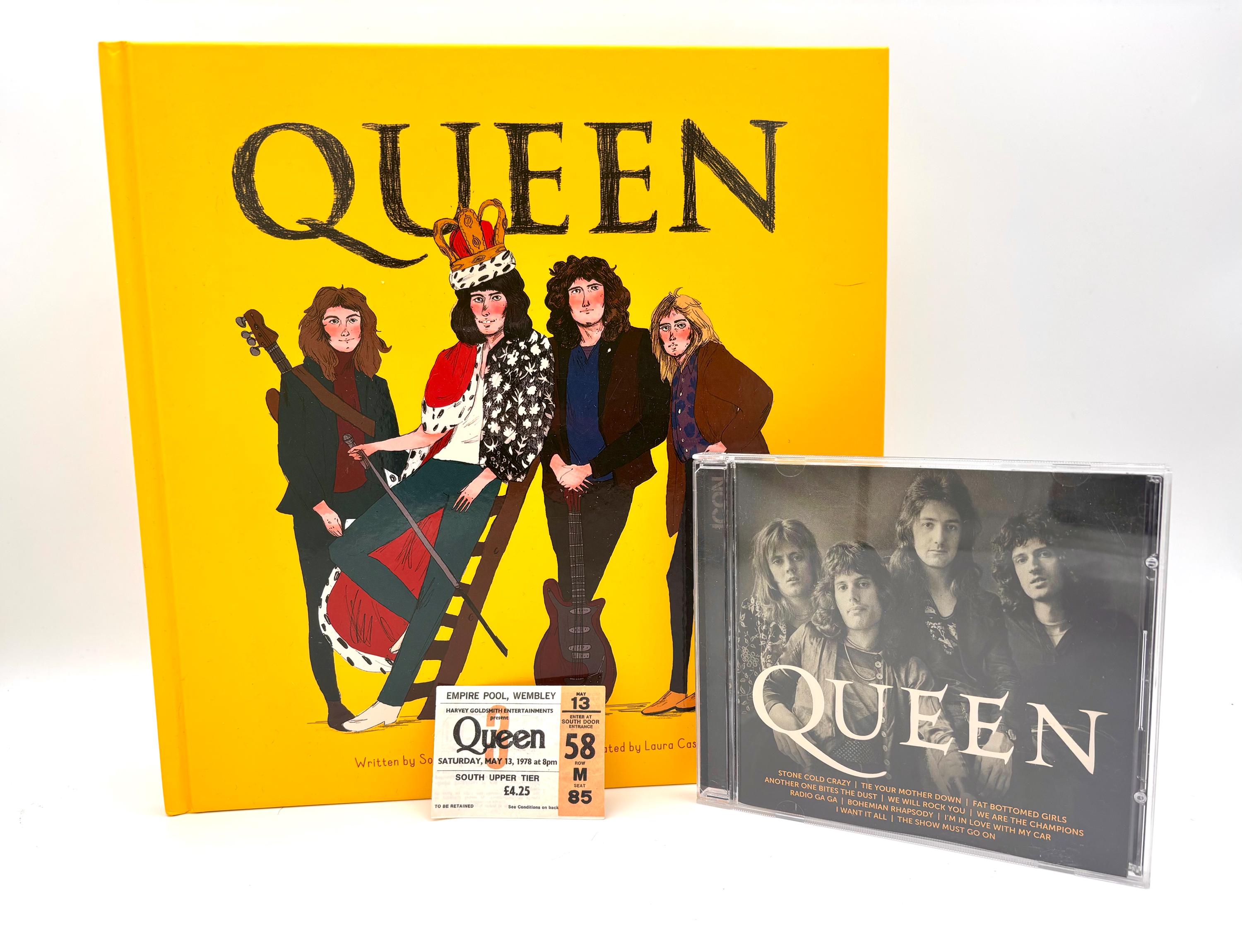 Queen Collector's Gift Set, Unauthorized Biography, Greatest Hits