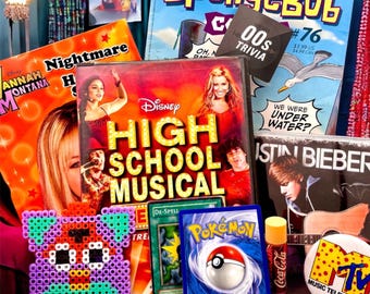 2000s Pop Culture Gift Box, Y2K Nostalgia Bundle, Y2K Movie and CD