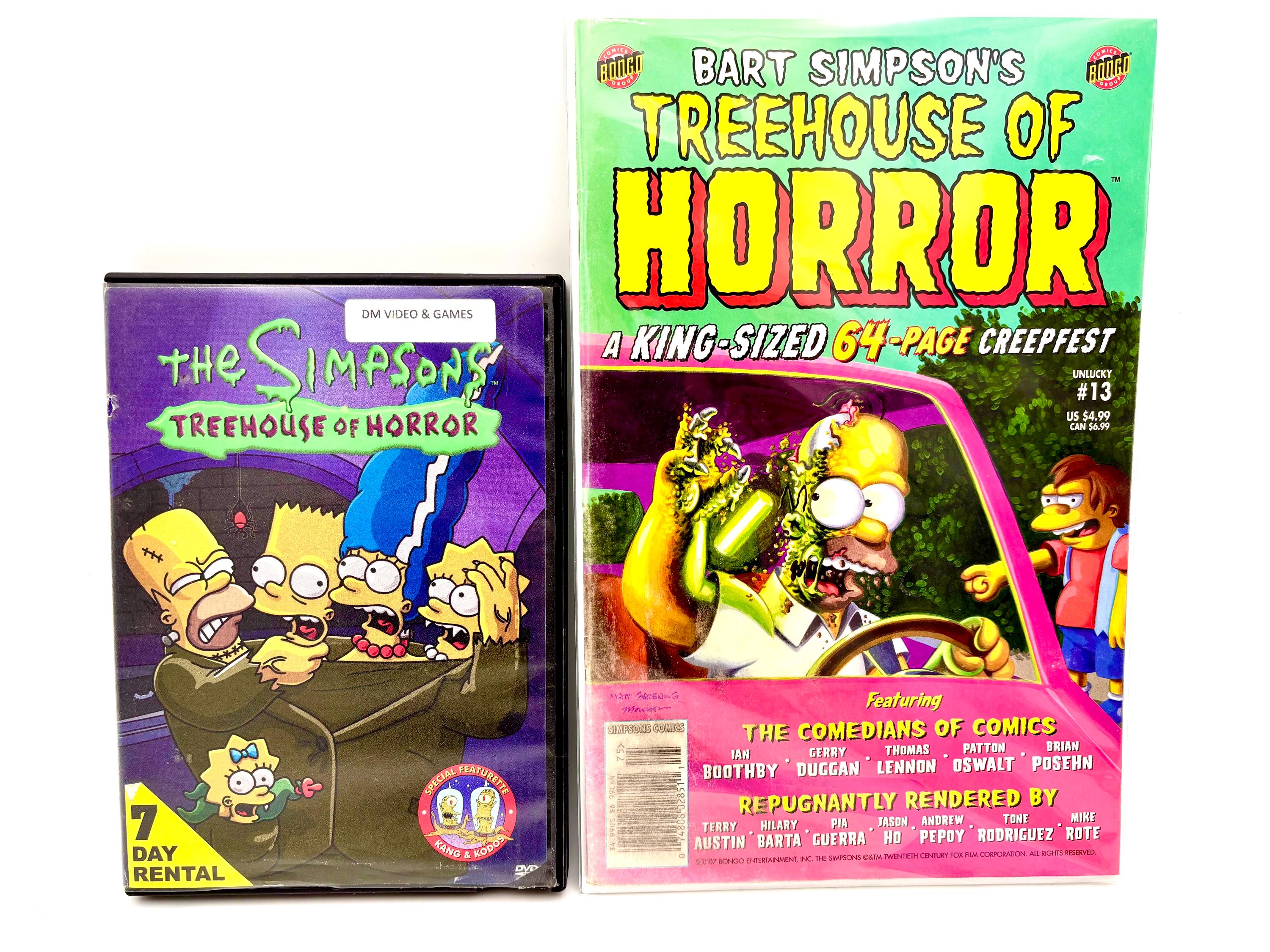 The Simpsons Treehouse of Horror Collector Set, Vintage 2003 DVD