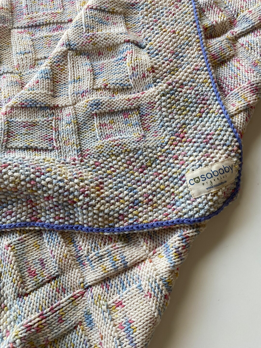 Crochet Baby Blanket Pattern, Organic Baby Blanket, Knit Baby Blanket