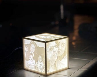 Custom Photo Light Box- Lithophane