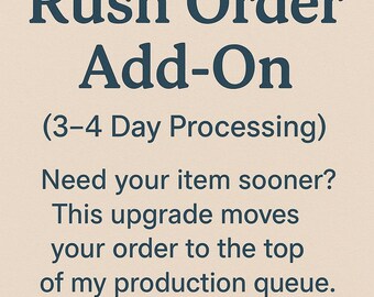 Eilbestellung Add-on