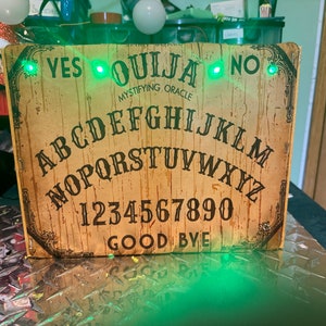 Interactive hand sweep spirit board - For Ghost hunters for ghost hunting equipment.