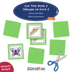 Cut This Book - Memory Game! / Decoupe ce livre - Jeu de memoire!