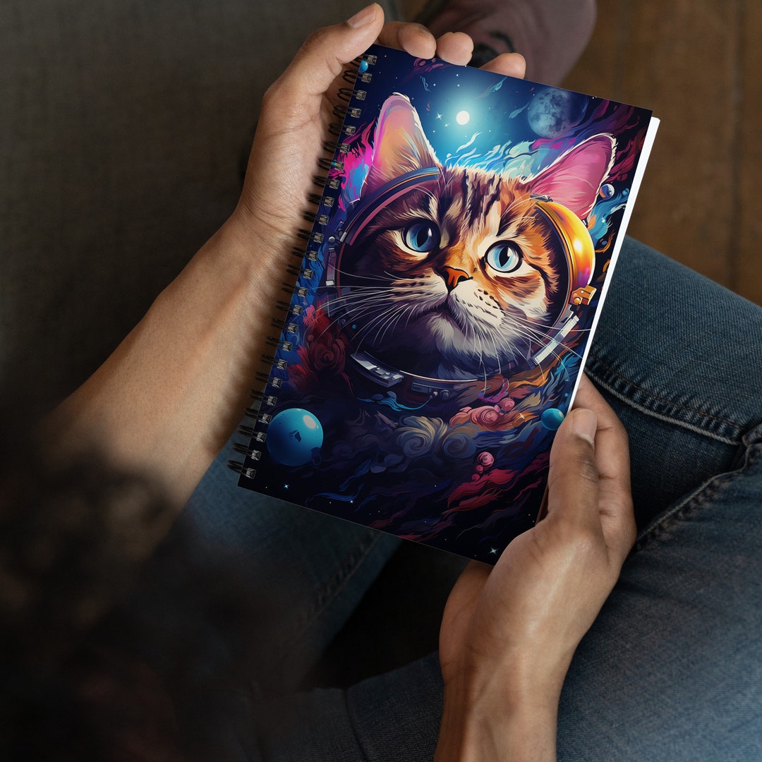 Orange Tabby Astronaut Space Cat Notebook School Supplies Back to ...