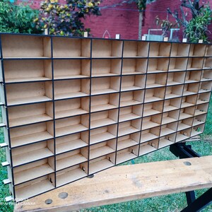 1:64 Diecast Car Display Shelf Vector File for Cutting 3d Puzzle - Etsy