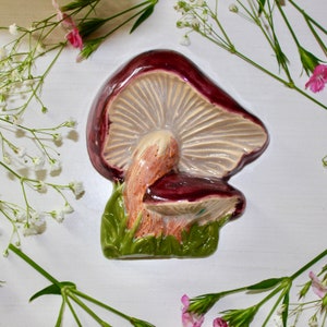 Purple Mushroom Magnet
