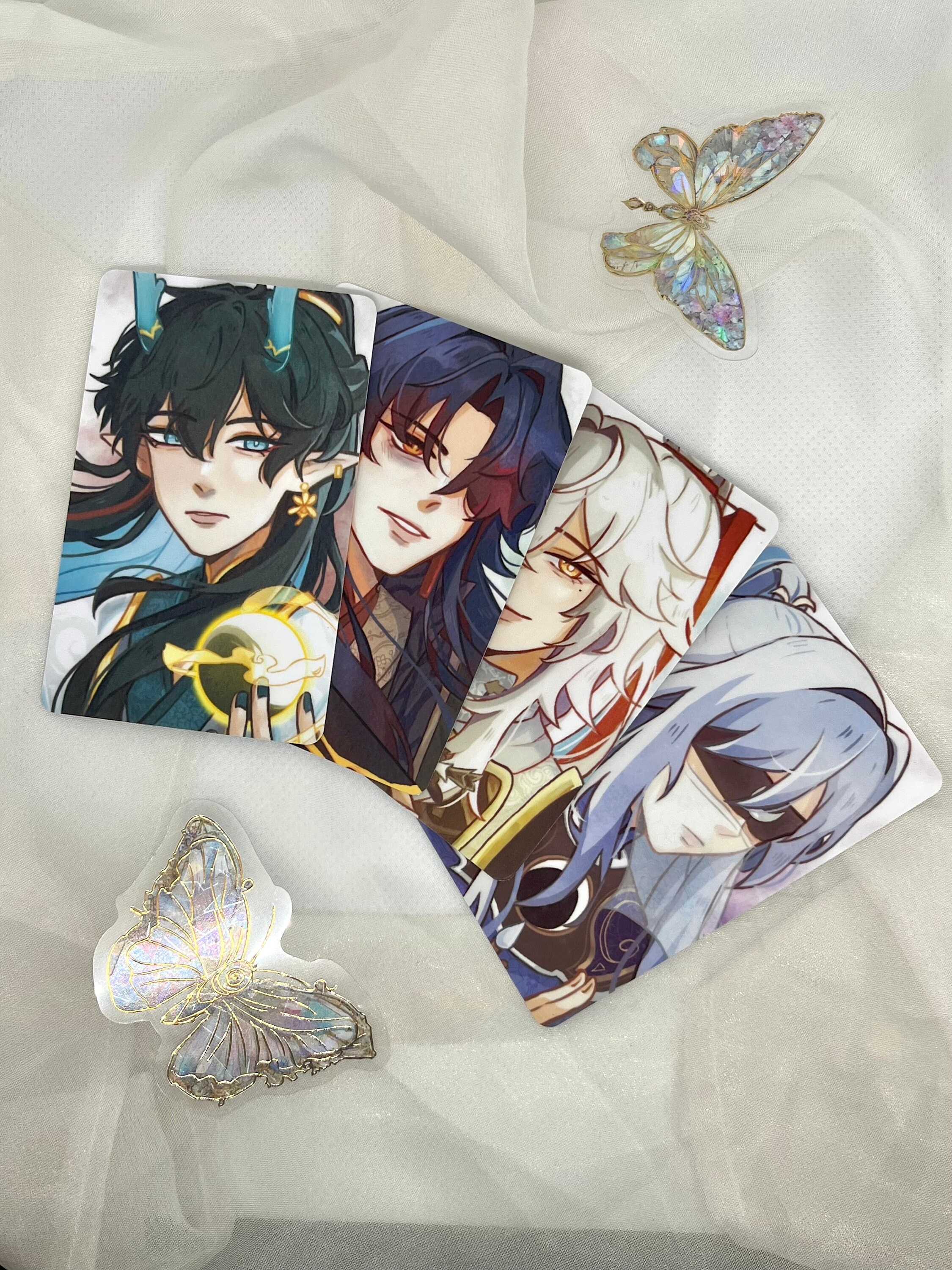 Honkai Star Rail : High Cloud Quintet Hanfu Photocards - Dan Heng 