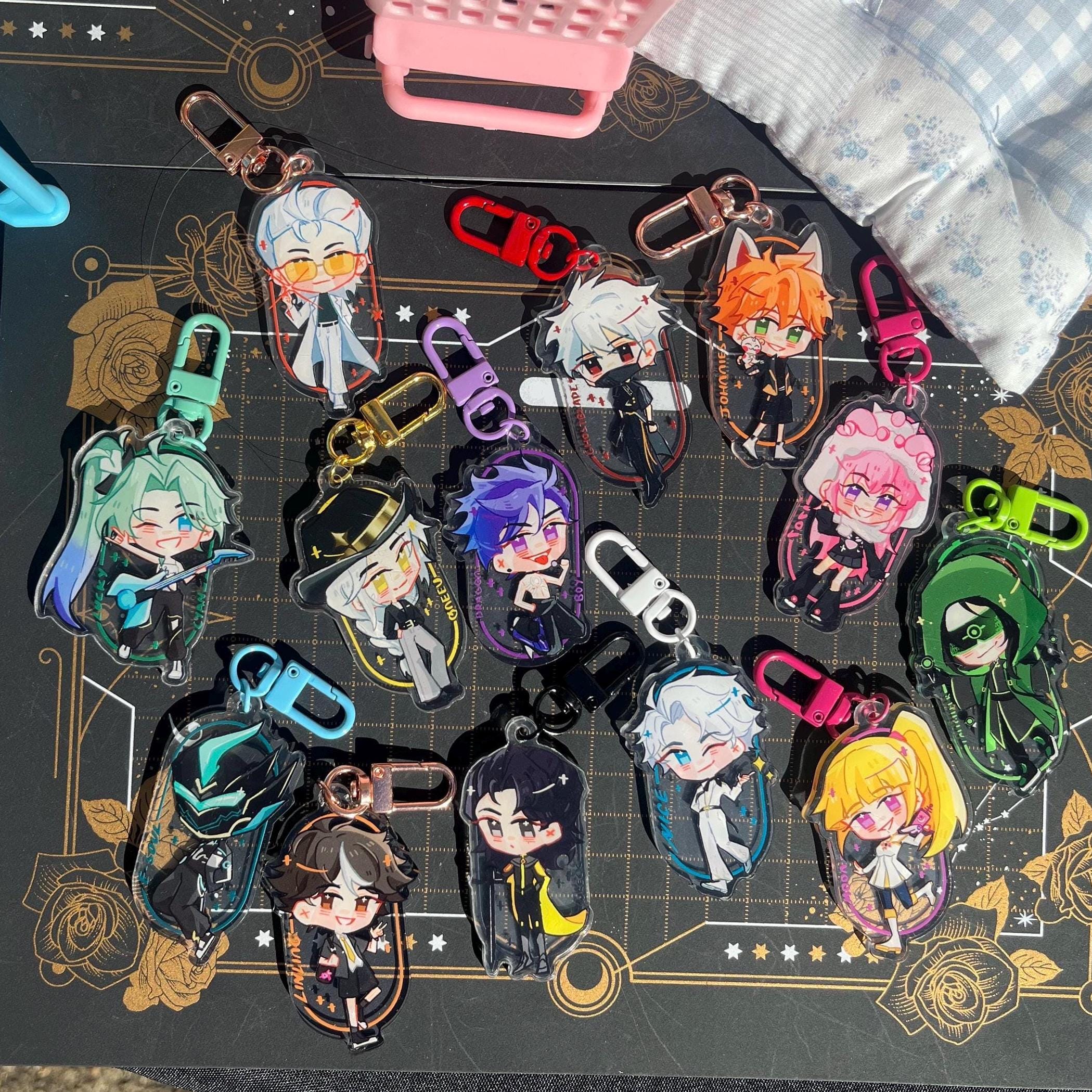 To Be Hero X Keychains - X, Queen, Dragon Boy, Ghostblade