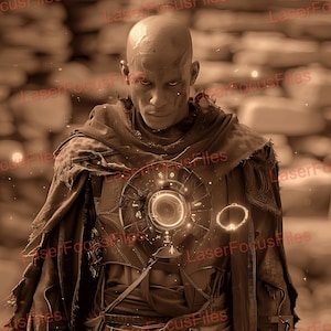 Laser Engrave File | Laser Burn PNG | 3D Illusion | Laser Cut File | Laser Digital Design File | Super Dude | Superhero
