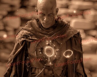 Laser Engrave File | Laser Burn PNG | 3D Illusion | Laser Cut File | Laser Digital Design File | Super Dude | Superhero