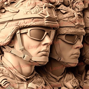 Laser Cut File | 3D Illusion | Laser Burn PNG | Laser Engrave File | Laser Digital Design File | War | American | Patriotic | Aircraft | USA