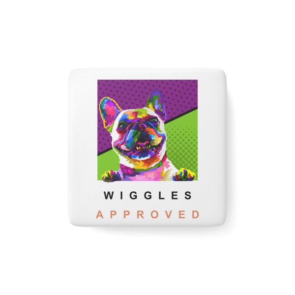 Wiggles Approved Magnet, Square