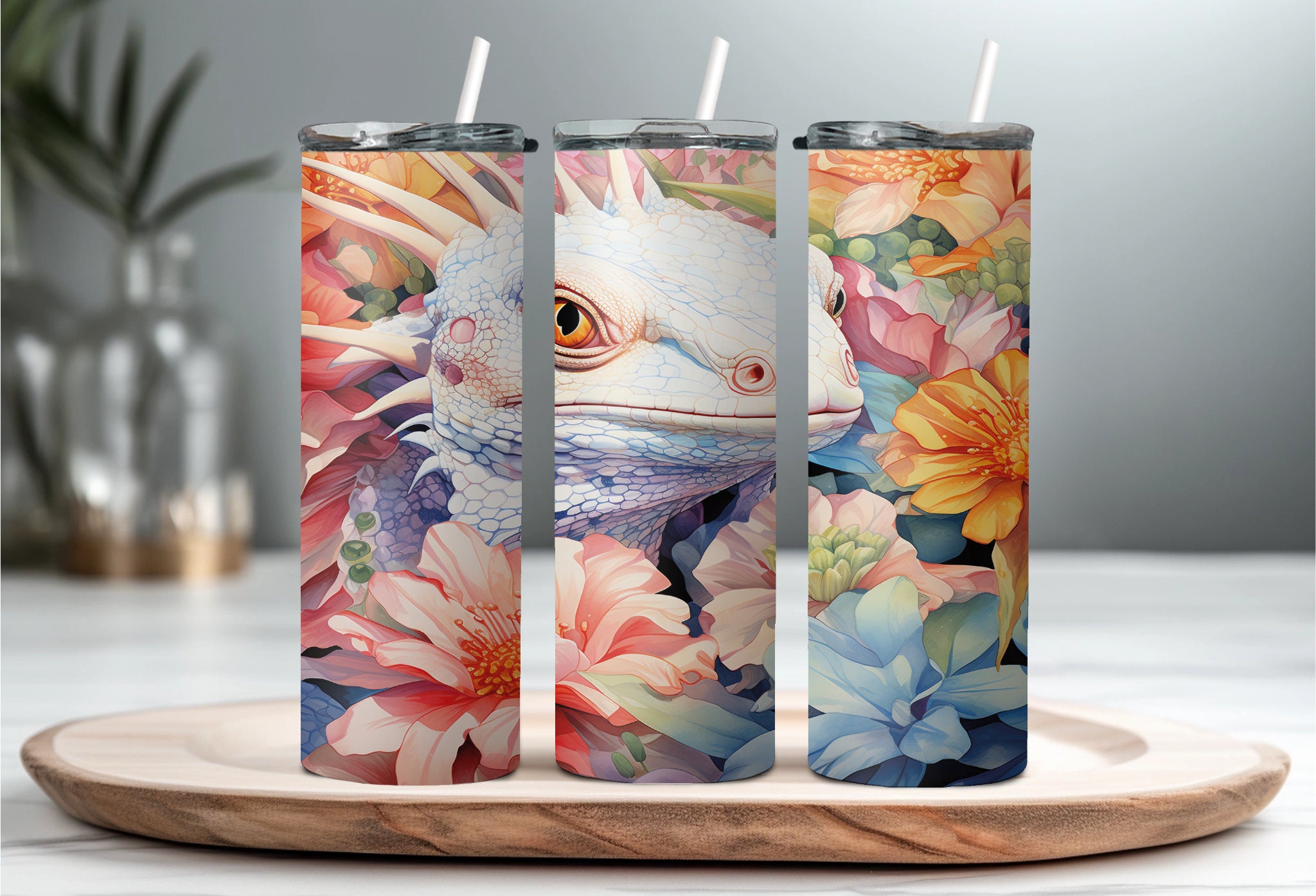 Vaso de vidrio tipo Skinny con tapa de bambú y popote para sublimación -  Variedad y Calidad en Promocionales - Color Make™