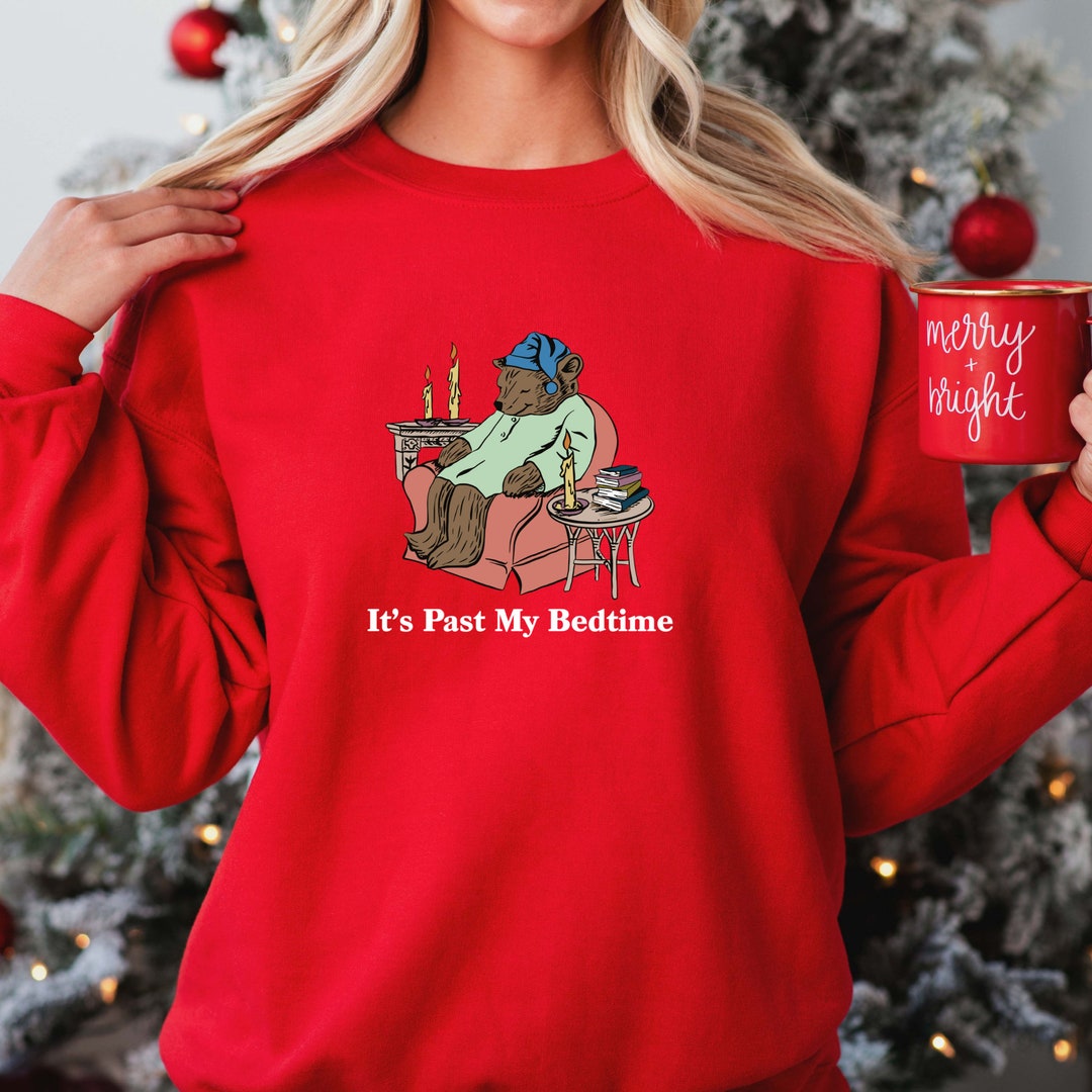 It's Past My Bedtime Sweatshirt, Trendy Y2k Sweatshirts for Women, Vsco Hoodie, Aesthetic