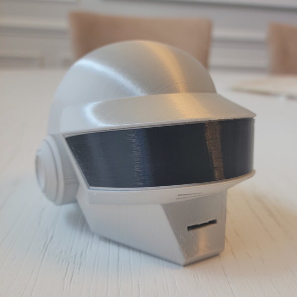 3D Printed Daft Punk mini Helmet-Thomas Bangalter