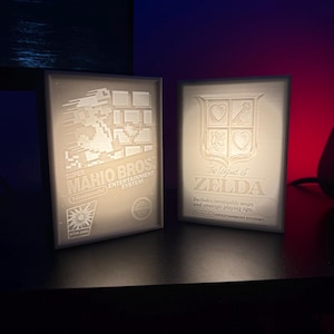 NES Game Desk Light
