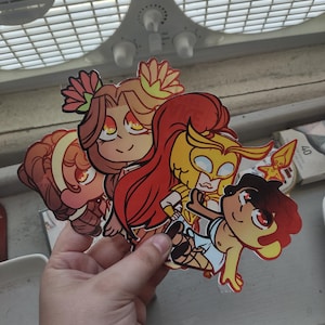 Epic the Musical Wisdom waterproof stickers!