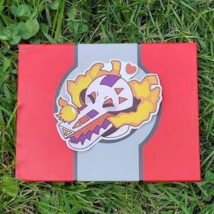 Pegatina de Skeledirge/Pokémon/Escarlata y Violeta/Gen 9