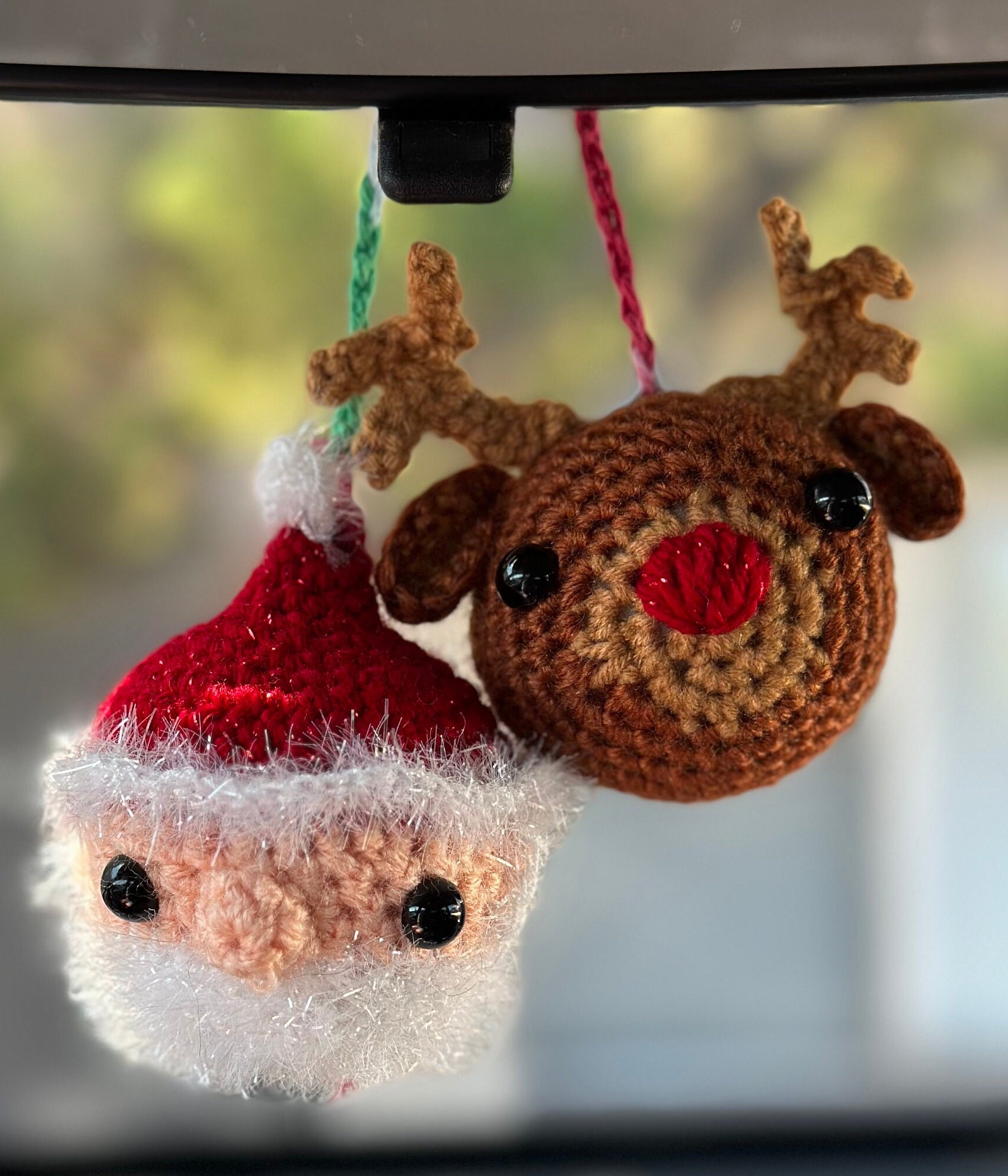 40 Reindeer Crochet Patterns: Add Homemade Warmth to Your Holiday Decor 16 Christmas Crochet Pattern Santa and Reindeer Crochet Car