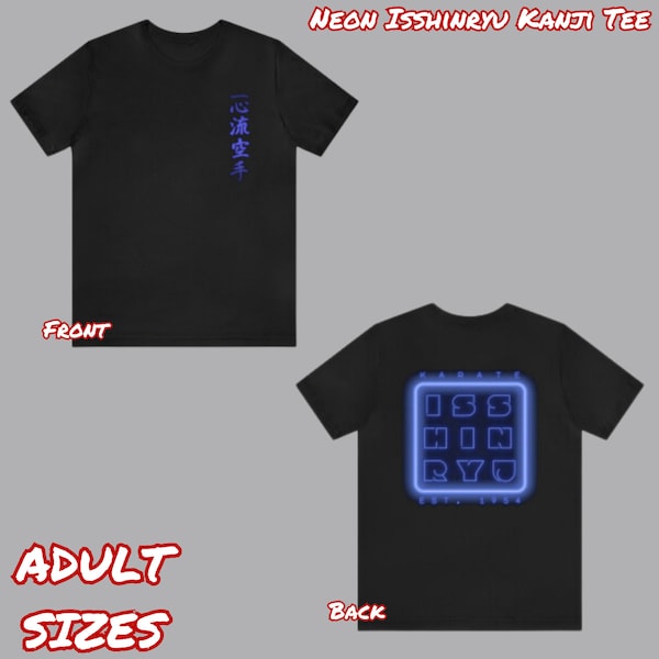 Isshinryu Neon Short Sleeve Tee