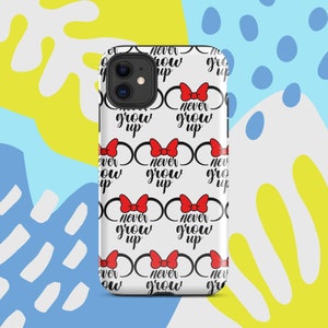 NEVER GROW UP Disney/Minnie Tough Case for iPhone®