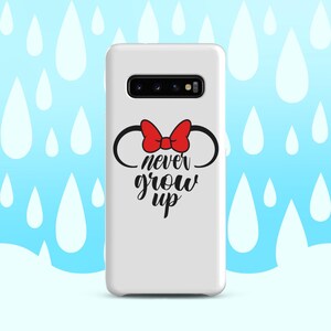 NEVER GROW UP Disney/Minnie Snap case for Samsung®