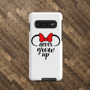 NEVER GROW UP Disney/Minnie Tough case for Samsung®