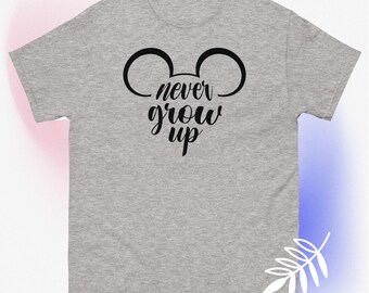 Mickey NUNCA CRECE Gildan Camiseta clásica - Unisex