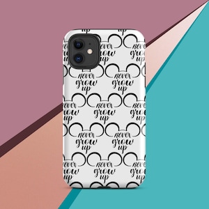 NEVER GROW UP Disney/Mickey Tough Case for iPhone®