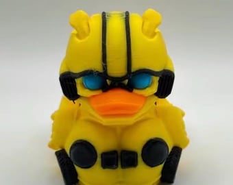 Coche de pato Transformers Bumblebee – Juguete coleccionable impreso en 3D