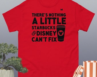 DISNEY & STARBUCKS Gildan Camiseta clásica - Unisex