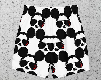 Bañador de Mickey Mouse – Secado rápido, tejido elástico en cuatro direcciones, diseño unisex